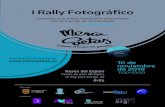 I Rally Fotográﬁco - Mercasetas€¦ · 10 de noviembre de 2018 Hoyos del Espino Centro de Usos Multiples C/ Rey Juan Carlos, 22 Ávila Concurso a la mejor fotografía relacionada