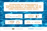 Protocolo de seguridad e higiene frente a la COVID-19 en las … · 2020. 10. 1. · Protocolo de seguridad e higiene frente a la COVID-19 en las actividades acuáticas de la FMD
