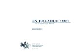 EN BALANCE 1999 - cwm.unitar.org...En balance 1999tiene la oportunidad única de analizar tendencias en las emisiones y transferencias de sustancias químicas en un periodo de cinco