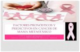 Factores pronostico y predictivo en cáncer de mama metastasico · 2013. 6. 24. · •En 1987 Slamon y col. describieron por primera vez el valor pronóstico de la amplificación