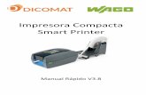 Impresora Compacta Smart Printer - Dicomat 258-50… · Para cerrar la máquina pulsar el botón verde del interior (ver dibujo 16 anterior). Volver al programa Wago Smart Script.