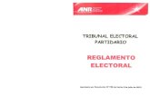 Justicia Electoral · República del Paraguay · NACIONAL Asunción, de Julio de 2012 VISTA: La necesidad de aprobar el Rcglamento Electoral Partldarto tendiente a regular los procesos