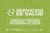 Horarios y servicios Salud CAPS webrojas.gov.ar/wordpress/wp-content/uploads/2017/01/Horarios-y-servi… · Jueves 8 a 12 INCLUIR SALUD/PROFE: hs Ginecología Lune s10 a 2 h Obstetricia