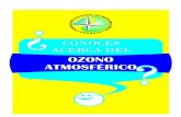 ¿Qué es el ozono? · El ozono es un gas que se encuentra en cantidades ínfimas en la atmósfera pero cuyo rol es crucial para el mantenimiento de la vida en la Tierra, ya que actúa