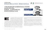 TRANSFORMACIÓN DIGITAL DEL GRUPO Cordano - PRESIDENTE … · 2020. 9. 16. · DISTRILUZ l modelo de negocio de las empresas distribuidoras de electricidad viene adoptando nuevas