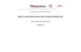 RECUPERACION DE CONTENIDOS€¦ · Elabora un mapa conceptual de la clasificación de las reacciones químicas endotérmicas y exotérmicas y la utilidad de ambas en el entorno. Diario