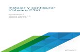 Instalar y configurar VMware ESXi - VMware vSphere 7...Deshabilitación de la compatibilidad con caracteres no ASCII en los nombres de directorios y archivos de máquinas virtuales