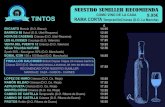 COMO VINO DE LA CASA 9.95€ TINTOS RAMA CORTAcrianza 2015 (d.o. manchuela) medalla mundial de oro en bruselas recomendado por nuestro sumiller maridaje: caza - guisos - carnes 12.95