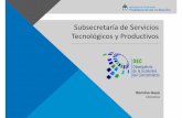Subsecretaría de Servicios Tecnológicos y Productivos · 2017. 8. 25. · SBC Servicios Empresariales, Profesionales y Técnicos Perfil del sector en Argentina 6,0% del PIB 1 41.655