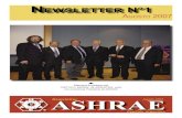 ASHRAE - termosistemas.com.artermosistemas.com.ar/ashrae/Newsletter1.pdf · Página Nro: 2 Newsletter N°1 MENSAJE PRESIDENCIAL Estimados Miembros Es un gran honor para mí el haber