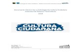 Documento Técnico De La Estrategia De Cultura Ciudadana … · 4 Estrategia de Cultura Ciudadana t Ámbito Construcción Social del Territorio Es pertinente mencionar que la Estrategia