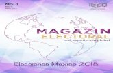 Publicación trimestral del Instituto Electoral Comisión de ...ieeq.mx/magazinelectoral/data/Revista_Magazin_01.pdf · pacitadores y supervisores electorales del INE, como brigadistas