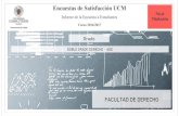 Presentación de PowerPoint...2018/12/05  · Características de la muestra -16% Sexo (0/0) 38.84% Total encuestados: 122 Lugar de residencia (96) Madrid 100.00% 100% Estancia en