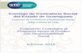 Consejo de Contraloría Social del Estado de Guanajuatocontraloriasocial.strc.guanajuato.gob.mx/wp-content/...En 2018 Guanajuato es el primer lugar nacional con menor índice de corrupción.