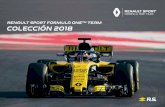 renault sport formula one™ team COLECCIÓN 2018 · La Formula 1™ es uno de los deportes más populares del mundo. ¡Cuando Renault entra en la pista, el corazón de los aficionados
