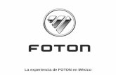 La experiencia de FOTON en México...FOTON es la compañía más grande del mundo en producción y venta de vehículos comerciales -100,000 0 100,000 200,000 300,000 400,000 500,000