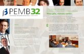 PEMB32 · 10. Projecte BCN hub d’emprenedors 11. Projecte per introduir la cultura emprenedora a tot el sistema educatiu 12. Programa d’atracció “1.000 talents” Ciutat interessant