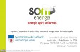 La primera Cooperativa de producción y consumo de energia ...€¦ · Factura eléctrica y sus componentes. c/ San Agustín, 24 ; 31001 Pamplona | | energiagara@somenergia.coop |