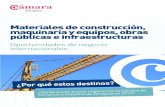 Oportunidades de negocio internacionales · 2019. 12. 13. · Oportunidades: El ambicioso plan de renovación y amplia-ción de infraestructuras incluye prácticamente todos los subsectores.