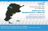 Agosto de 2019 - Argentina.gob.ar · crecimiento de puestos de trabajo en la provincia (6,9%, 38,8% y 3,1% respectivamente). En el sector primario se registró una gran expansión