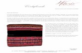 Certificado - Hilario Books · Buenos Aires 6 de diciembre de 2016 Aqsu de Charcas Prenda rectangular de uso femenino y tejido tradicional en lana de oveja hilada y teñida. La mujer
