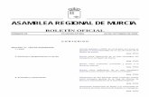 Regional Assembly of Murciahermes.asambleamurcia.es/documentos/pdfs/boar/Boar.06/051025.… · ASAMBLEA REGIONAL DE MURCIA BOLETÍN OFICIAL NÚMERO 80 VI LEGISLATURA 25 DE OCTUBRE