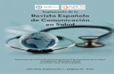 Suplemento de la Revista Española de Comunicación en Salud · de Comunicación en Salud Resúmenes de la II Conferencia Internacional de Comunicación en Salud Investigación, Bienestar