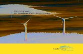 badenova-Windfibel: Windkraft in Baden-Württemberg · Um Windkraft in Baden-Württemberg voranzubringen, braucht es nicht nur technisches Know-how und Expertenwissen, sondern vor
