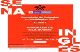 PROGRAMA DE BILINGÜISMO IN GLwashington.consulado.gov.co/.../files/news/attachments/sena_ingles.… · EL SENA Ofrecen el PROGRAMA DE BILINGÜISMO para los colombianos residentes