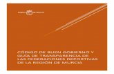 Código de buen gobierno y Guía de transparencia de las ... · competiciones nacionales o internacionales, de acuerdo con las correspondientes Federaciones Deportivas Españolas