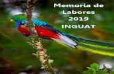 1 | Memoria de Labores 2019uip.inguat.gob.gt/.../05_mision/Memoria_de_labores_2019_compress… · Guatemala. Esta administración logró los objetivos institucionales por haber tomado
