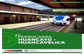 FERROCARRIL HUANCAYO - HUANCAVELICA€¦ · Ferrocarril Huancayo - Huancavelica Actuaciones en el sistema de drenaje (longitudinal y transversal) a lo largo de toda la línea. Actuaciones