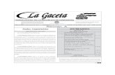 L La Gacetaa Gaceta - Unión de Notarios de Honduras€¦ · La Gaceta A. Sección A Acuerdos y Leyes REPÚBLICA DE HONDURAS - TEGUCIGALPA, M. D. C., 30 DE ABRIL DEL 2015 No. 33,718