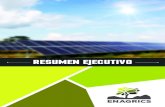 resumen ejecutivo enagrics MODIFICADO€¦ · Suministro y puesta en marcha de sistemas fotovoltaicos. Diseño y ejecución de proyectos de instalación eléctrica baja y media tensión.