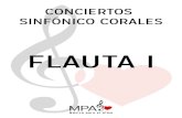 FLAUTA I - agustin-benencia.com.ar · OBRA AUTOR PÁGINA 1 Sinfonía 40 primer mov (Orq. Sinf.) W A Mozart Pág. 6 2 Tico Tico no fuba (Orq. Sinf.) Zequinha de Abreu Pág. 10 3 Danza