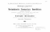 Granados Scarlatti 26 Sonaten 1 - free-scores.com€¦ · Title: Granados_Scarlatti_26_Sonaten_1.Buch Created Date: 9/18/2007 5:34:29 PM