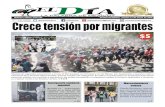 Síguenos en nuestras Crece tensión por migrantesfactura.codigobit.com.mx/diarioeldia/periodico/2020-01-21.pdf · el Macro Simulacro Nacional se desarrolló conforme a lo previsto