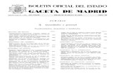 'i~~ ~ GAC.ETA DE MADRID2732 2732 2732 ~732 MINISTERIO DE TRAJ3AJO Jubilaciones.-Resolución por la que se dispone la ...
