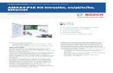 AMAX3-P1E Kit intrusi£³n, en/pl/tr/hu, Ethernet ... Intrusion Alarm Systems | AMAX3-P1E Kit intrusi£³n,