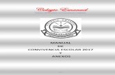 Colegio Emanuelcolegioemanuel.cl/pdf/manual_de_convivencia_escolar_vigente2017.pdf · predominio del color blanco o negro. ENSEÑANZA BÁSICA Y MEDIA: DAMAS VARONES Chaqueta Sport