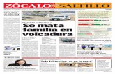EDITH MENDOZA Y cancelación ¿Considera que la década de ...@PeriodicoZocalo Periodico Zócalo zocalosaltillo Se mata familia en volcadura Martes 31 de diciembre del 2019 | Año