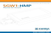 Manual del Usuario - Exemys · SCADA Pantalla HMI RS232 R S 2 3 2 RS232 COM A COM C COM D Esclavo Hostlink Maestro Hostlink Maestro Hostlink Maestro Hostlink SGW1-4000-ST-HMP R S