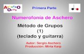 Grupos (teclado y guitarra) (1) - Sergio Ascherosergioaschero.com.ar/descarga/numerofonia/Metodo de Grupos 1 a.… · Método de Grupos (1) (teclado y guitarra) Numerofonía de Aschero