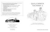 QUILLCANATA YACHANA 3 - quechuas.net€¦ · (Para instrucciones sobre cómo enseñar estas lecciones, y y el significado de los números pequeños, véase la página 116.) ECUADOR