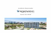 Análisis Razonado Junio de 2019 - Ingevec€¦ · o En tanto, el backlog de promesas por escriturar del área inmobiliaria creció un 30,7% con respecto a diciembre de 2018, alcanzando