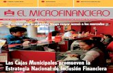 Las Cajas Municipales promueven la Estrategia Nacional de … · 2018. 9. 28. · TEMA CENTRAL Enfoque estratégico de gestión de riesgos en microfinanzas IX Congreso Internacional