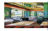 ILMIO.DESIGN Arquitectura de Interiores · 2020. 2. 5. · zos en exclusiva para el espacio y las hemos combinado con otrcs iconos del diseto". El look&feel del restaurante se comunica