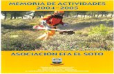 aniversarioefaelsoto.comaniversarioefaelsoto.com/publica/0_2004_2005.pdf · Consejería de Agricultura de Junta de Andalucía. 'Crece con tu árbol. EGMASA. Competencias profesionales
