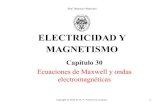 ELECTRICIDAD Y MAGNETISMO - Academia Cartagena99 (1… · Su base experimental la constituye la ley de Coulomb. LEY DE GAUSS DEL MAGNETISMO: Establece que el flujo del vector campo