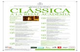 Dimarts a les 20.00 h CLÀSSICASecure Site  · Luiz Bonfa Dimarts, 12 d’abril, a les 20.00 h “El bon humor de Rossini” CLÀSSIC BCN (BCN) Flauta, violí, viola i violoncel Giocchino